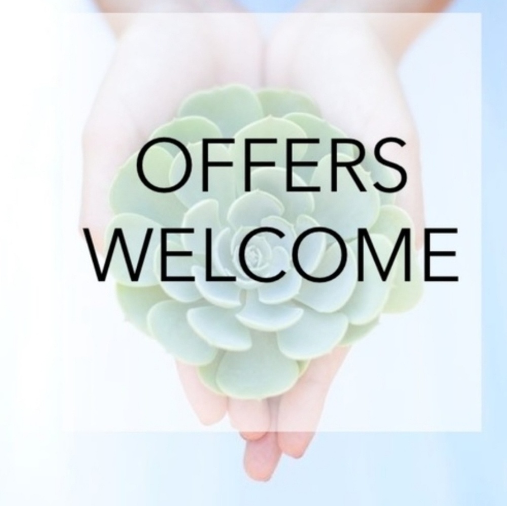 Offers Welcomed